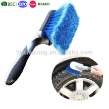 BSCI soft car wheel brush, hot selling plastic car cleaning brush